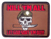 Rothco Kill Em All Let God Sort Em Out Morale Patch 73197