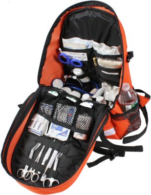 Оранжевый медицинский рюкзак для медиков и спасателей Rothco EMS Trauma Backpack Orange 2345, фото