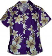 Pacific Legend Native Hibiscus Hawaiian Shirts - 348-3559 Purple