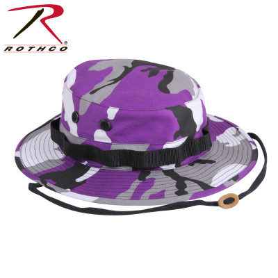 Панама фиолетовый камуфляж Rothco Boonie Hat Ultra Violet Camo 5348, фото