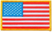 Rothco U.S. Flag Patch Full Color Jumbo ( 7,5 x 12,5 см)