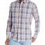 Рубашка в клетку Wrangler Men's Authentics Long Sleeve Premium Plaid Shirt Vintage Indigo - Рубашка в клетку Wrangler Men's Authentics Long Sleeve Premium Plaid Shirt Vintage Indigo