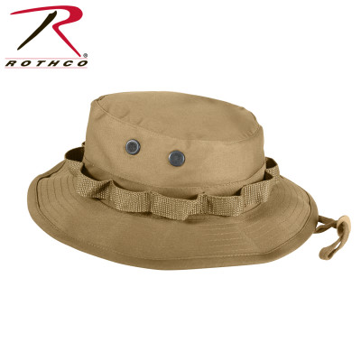 Американская койотовая панама образца Вооруженных Сил США Rothco Boonie Hat Coyote Brown 5750, фото