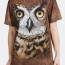 Футболка The Mountain T-Shirt Great Horned Owl Head 103447 -  The Mountain T-Shirt Great Horned Owl Head 103447
