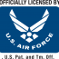 Толстовка с капюшоном с белой надписью «AIR FORCE»  Rothco Military Embroidered Pullover Hoodies Navy Blue / AIR FORCE 2047 - 