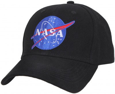 Бейсболка НАСА с вышитой цветной эмблемой Rothco NASA Low Pro Cap 3798, фото