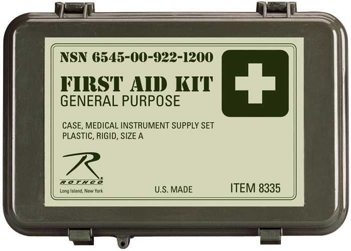 米軍 実物 FIRST AID KIT メディカルボックス NSN6545 MILITARY（ミリタリー） リジェクト 訳あり 実物 新品 デッドストック