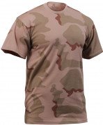 Rothco T-Shirt Tri-Color Desert Camouflage 8767