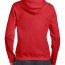 Толстовка Gildan Women's Heavy Blend Full-Zip Hooded Sweatshirt Red - Женская красная толстовка на молнии Gildan Women's Heavy Blend Full-Zip Hooded Sweatshirt Red