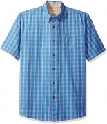 Wrangler Authentics Short Sleeve Classic Plaid Shirt Rivera