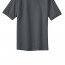 Хлопковая мужская серая классическая футболка поло Port Authority Men's Pique Knit Polo Steel Grey - Хлопковая мужская серая классическая футболка поло Port Authority Men's Pique Knit Polo Steel Grey