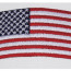 Бейсболка белая с флагом США Rothco USA Flag Low Pro Cap 4604 - Бейсболка белая с флагом США Rothco USA Flag Low Pro Cap 4604