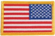 Rothco U.S. Flag Patch Full Color / Reverse (77 x 51 мм) 17777