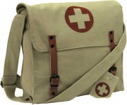 Rothco Vintage Medic Bag With Cross Khaki 9121