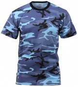 Rothco T-Shirts Sky Blue Camo 6788