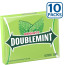 Жевательная резинка со вкусом двойной мяты Wrigley's Doublemint 15 шт - Жевательная резинка со вкусом двойной мяты Wrigley's Doublemint 15 шт