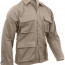 Китель полевой хаки Rothco BDU Shirt Khaki 7900 - Китель полевой хаки Rothco BDU Shirt Khaki 7900