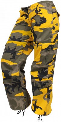 Женские камуфлированные брюки Womens Paratrooper Pant Stinger Yellow Camo D3786 , фото