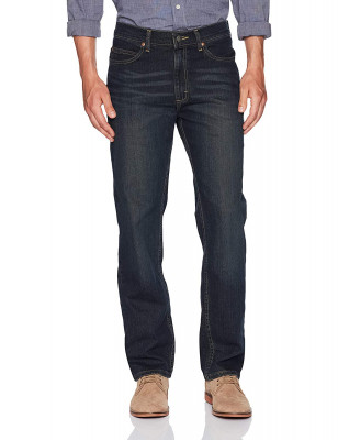 Мужские просторные джинсы с прямой штаниной Lee Relaxed Fit Straight Leg Jeans Inferno 2055556, фото