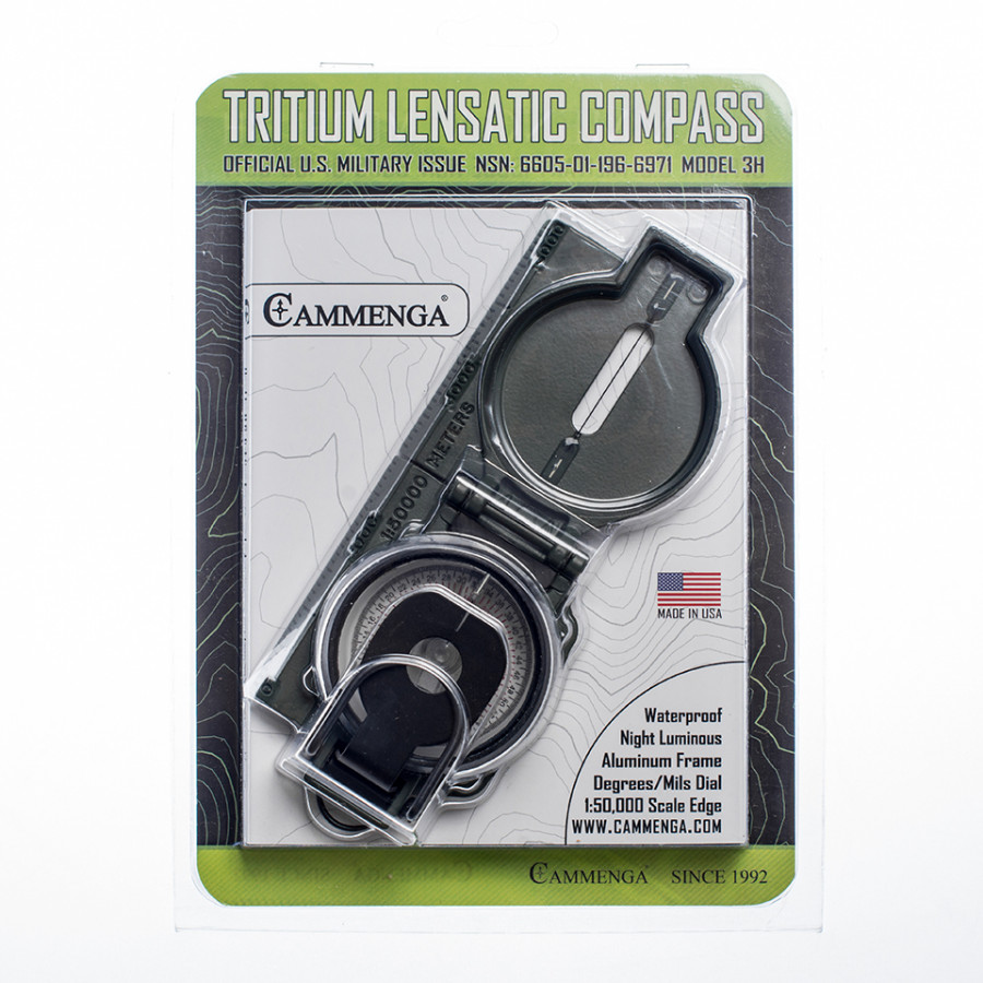 Компас Cammenga G.I. Military Tritium Lensatic Compass Model 3H