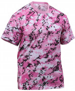 Rothco T-Shirt Pink Digital Camo 8957