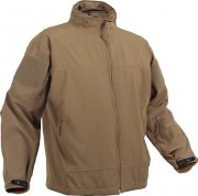 Rothco Covert Ops Light Weight Soft Shell Jacket Coyote 5862