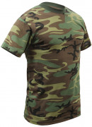Rothco T-Shirt Woodland Camouflage 8777