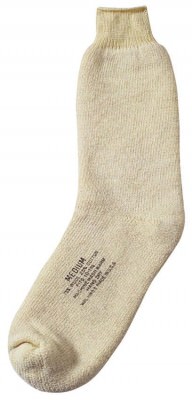 Elder Hosiery U.S. Navy Wool Ski Socks Natural - 6140, фото