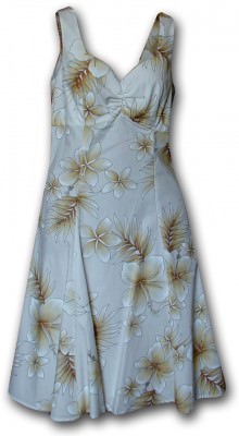 Сарафан гавайский Pacific Legend Sun Dress - 330-3559 Cream, фото