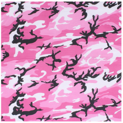 Бандана розовый камуфляж Rothco Bandana Pink Camo (68 x 68 см) 4347, фото