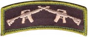 Rothco Velcro Color Patch Crossed Rifles 72189