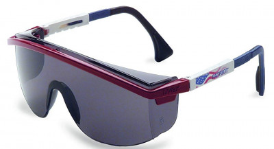 Американские защитные очки Uvex Astrospec 3000 US Flag Frame, Gray Lens (S1179), фото