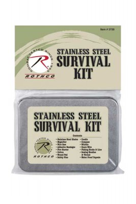 Набор для выживания Military Stainless Steel Tactical Survival Kit, фото