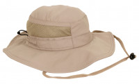 Rothco Adjustable Boonie Hat with Neck Cover - Khaki