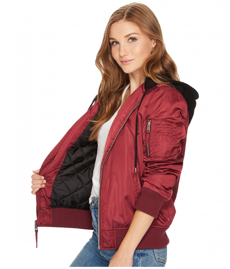 Levi's flight bomber jacket womens store
