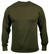 Rothco Moisture Wicking Long Sleeve T-Shirt Olive Drab 3836