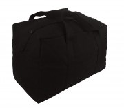 Rothco Canvas Parachute Cargo Bag Black 3123