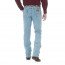Голубые мужские джинсы Wrangler Men's Cowboy Cut Slim Fit Jean Antique Wash 0936ATW - 