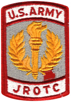 Нашивка Корпус Офицеров Резерва по Подготовке Кадетов Армии США U.S. ARMY JROTC Patch 72148, фото