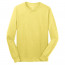 Желтая футболка с длинным рукавом Port & Company Long Sleeve Core Cotton Tee Yellow PC54LSY - Желтая футболка с длинным рукавом Port & Company Long Sleeve Core Cotton Tee Yellow PC54LSY