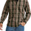 Рубашка с длинным рукавом в красно-зеленую клетку Wrangler Authentics Woven Shirt Rosin Plaid - Рубашка с длинным рукавом в красно-зеленую клетку Wrangler Authentics Woven Shirt Rosin Plaid