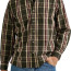 Рубашка с длинным рукавом в красно-зеленую клетку Wrangler Authentics Woven Shirt Rosin Plaid - Рубашка с длинным рукавом в красно-зеленую клетку Wrangler Authentics Woven Shirt Rosin Plaid