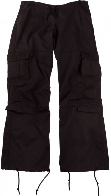Женские черные винтажные брюки Rothco Womens Vintage Paratrooper Pant Black 3986, фото
