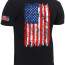 Футболка с состареным флагом США Rothco Distressed US Flag Athletic Fit T-Shirt Full Color 2713 - Футболка с состареным флагом США Rothco Distressed US Flag Athletic Fit T-Shirt Full Color 2713
