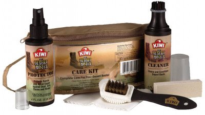 Набор для чистки тактических замшевых ботинок Kiwi Desert Boot Care Kit 10109, фото