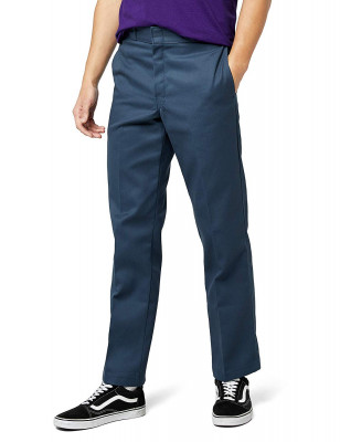 Мужские темно-голубые классические брюки Dickies Men's Original 874 Work Pant Air Force Blue, фото