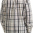 Рубашка с длинным рукавом в бело-серую клетку Wrangler Authentics Woven Shirt Star White Plaid - Рубашка с длинным рукавом в бело-серую клетку Wrangler Authentics Woven Shirt Star White Plaid