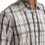 Рубашка с длинным рукавом в бело-серую клетку Wrangler Authentics Woven Shirt Star White Plaid - Рубашка с длинным рукавом в бело-серую клетку Wrangler Authentics Woven Shirt Star White Plaid