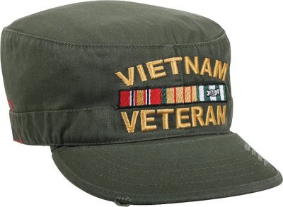Кепка винтажная Rothco Vintage Vietnam Veteran Fatigue Cap 4526, фото