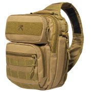 Rothco Compact Tactisling Shoulder Bag Coyote Brown 25511